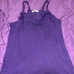 Old navy ruffle neck tank